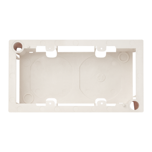 Wall mounting box for French size mounting frame